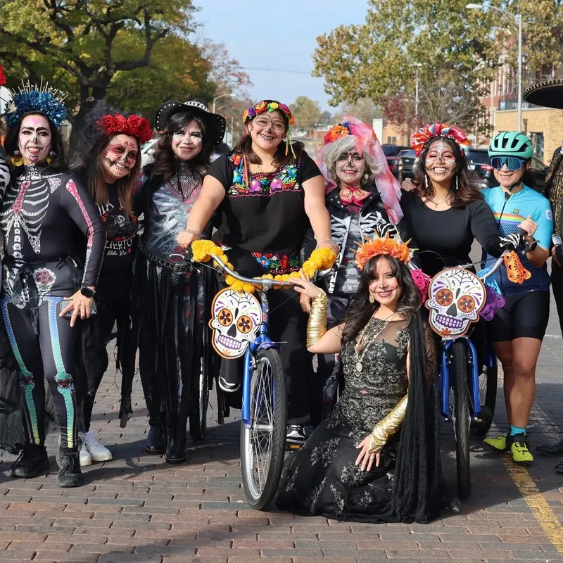 Ride in Catrina Style From Shiloh Square for Día de Muertos