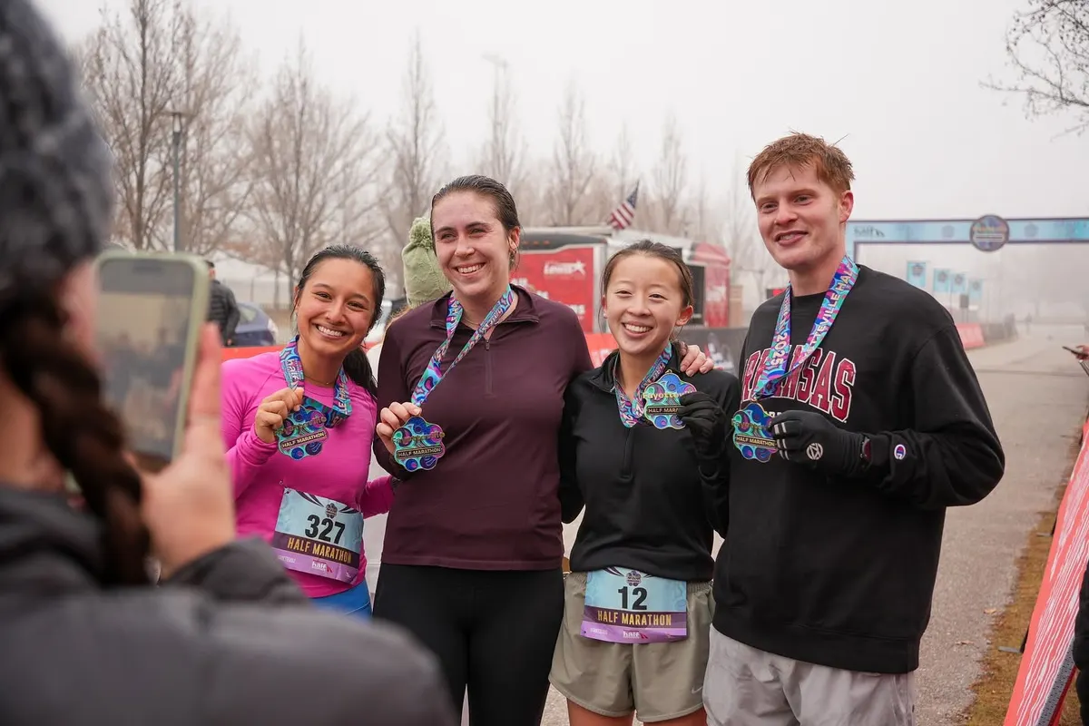 Run Through Razorback Stadium at the Fayetteville Half Marathon