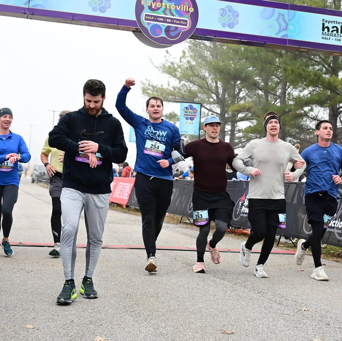 Run Through Razorback Stadium at the Fayetteville Half Marathon