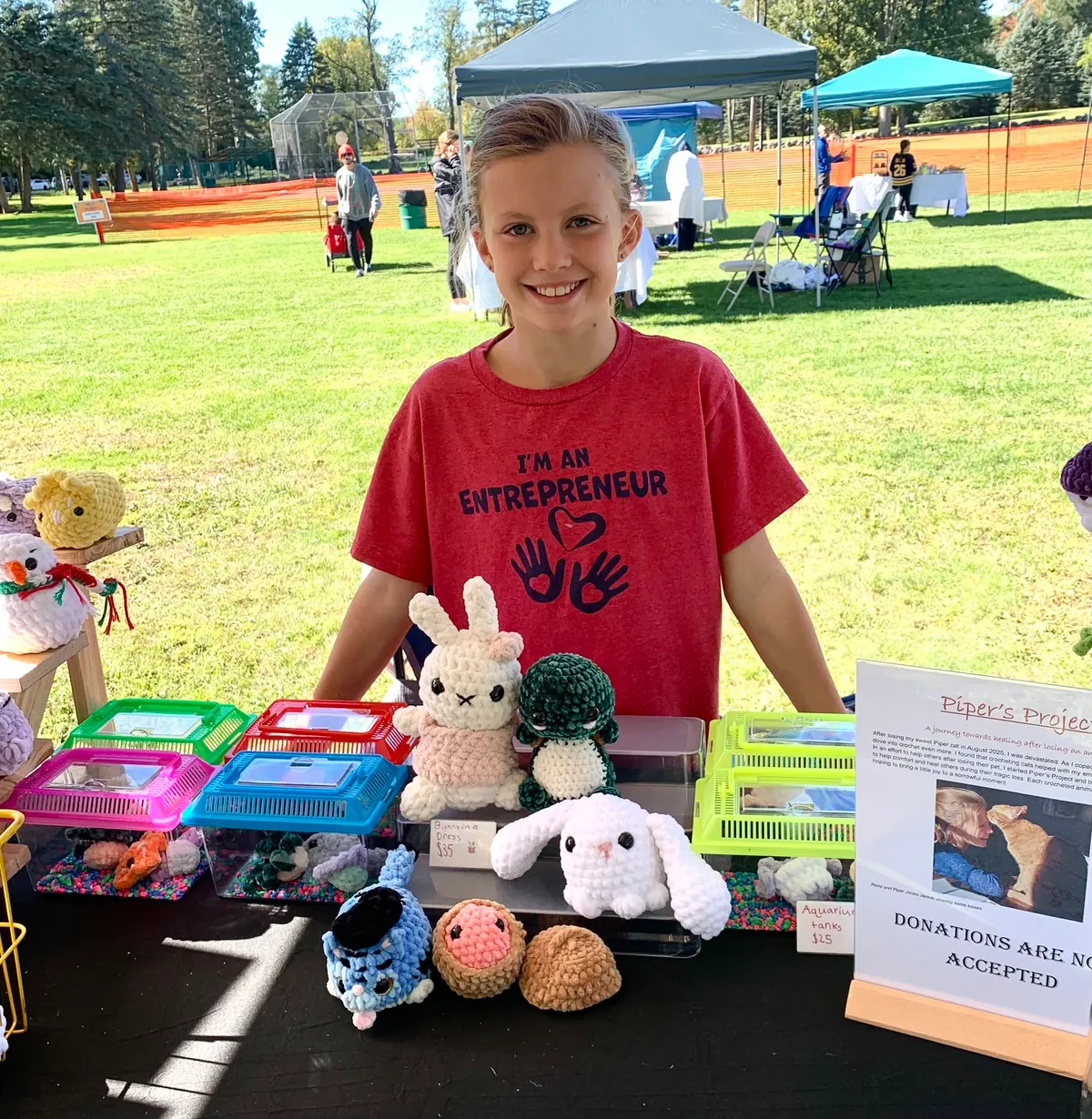 Shop Kid-Made Creations at the Kids Markets in Lowell's Ward Nail Park