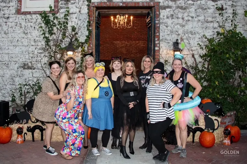 Swing Into Halloween at the Stark Ravin Party at The Ravington