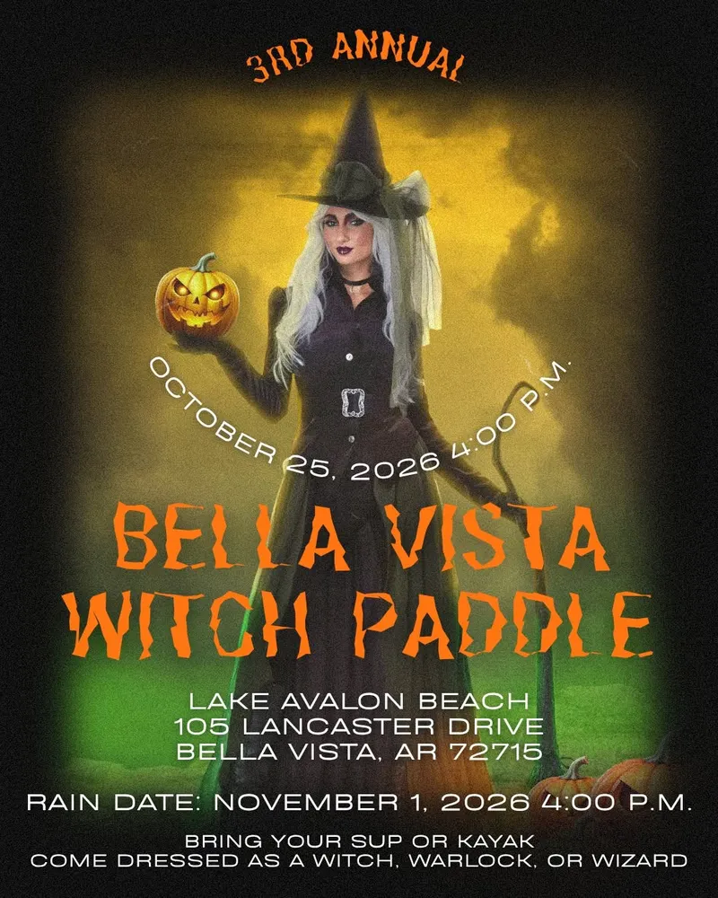 The 3rd Annual Bella Vista Witch Paddle