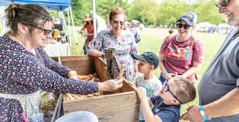 Step Back in Time at the Cane Hill Harvest Festival