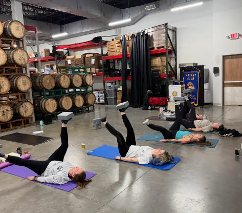 Experience Sculpt & Sips: Fitness and Fun at Bentonville Brewing Co.