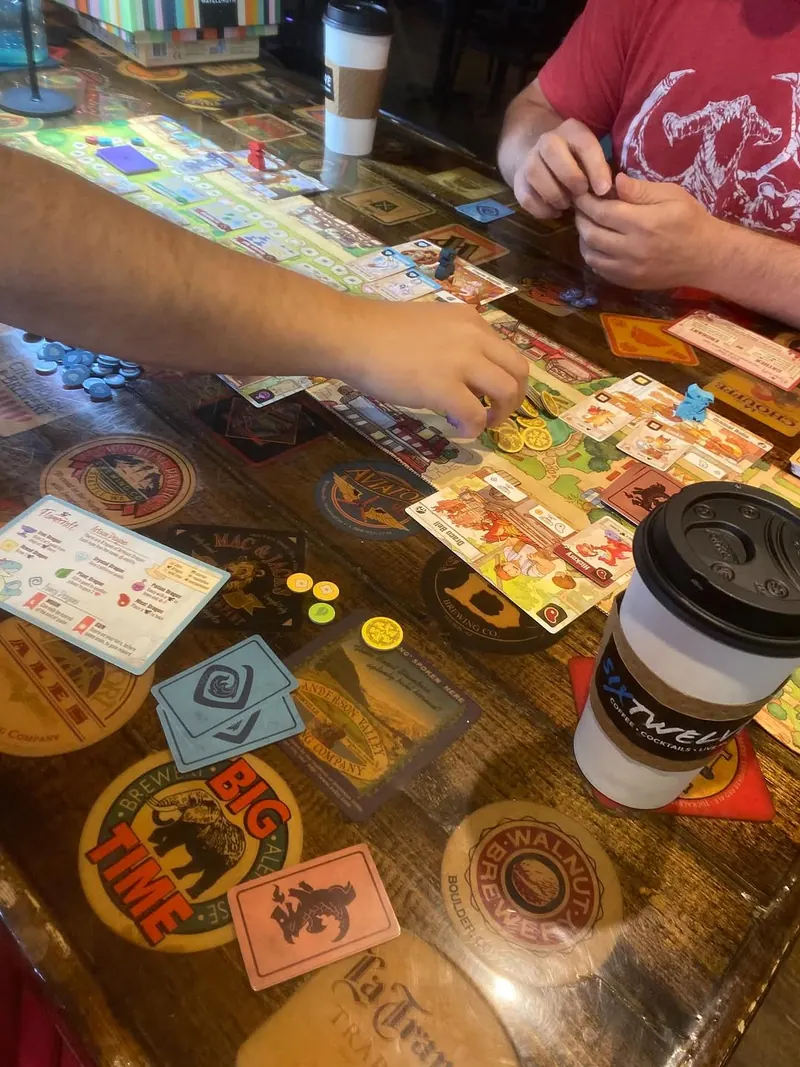 Game night at Six Twelve Coffeehouse & Bar