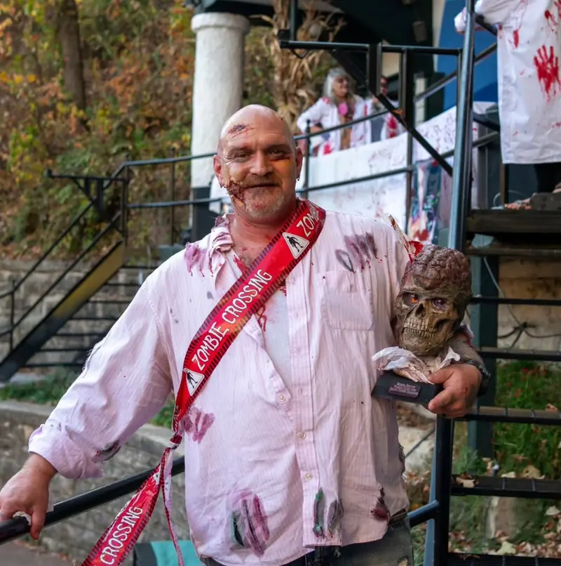 Zombies Take Over Downtown Eureka Springs This Halloween