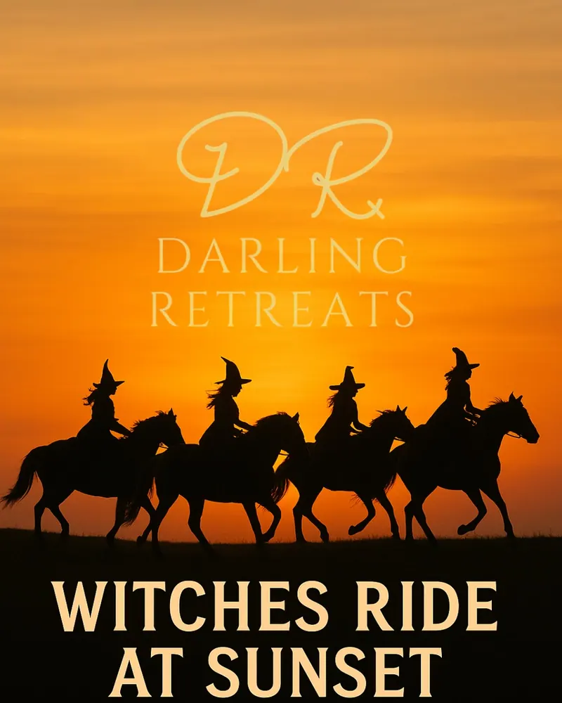 Ride Into the Golden Hour at the Witches Ride at Sunset