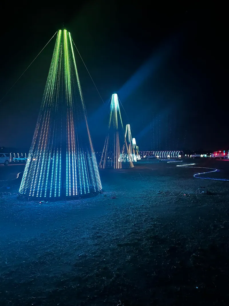 Run the NWA Light Show Before It Opens to Cars This Saturday