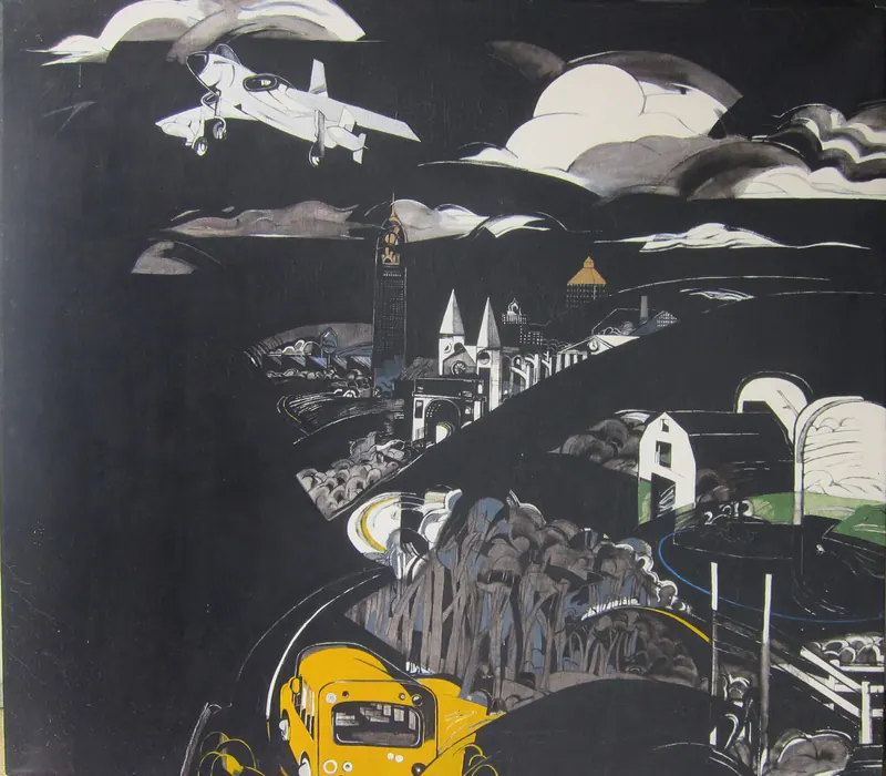 Harold Keller Brings Magic Realism to Downtown Fayetteville