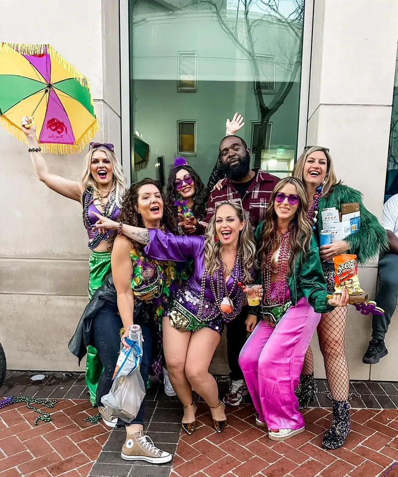Rogers Celebrates Mardi Gras at Rendezvous Junction
