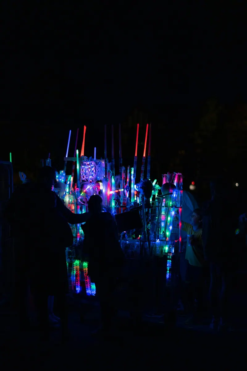 This Craft Night Comes With a DJ and a Glow Stick
