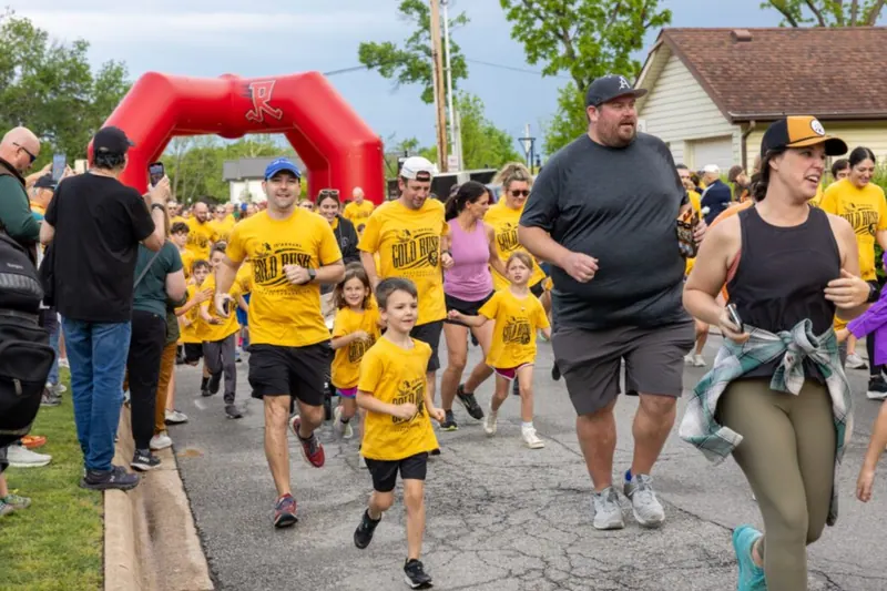 Gold Rush 5K Hits Downtown Bentonville and You Are Invited to Run For A Good Cause