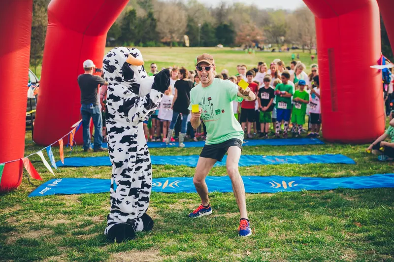 Gulley Park Gets a Little Wild for the Annual Cow Paddy Run This May