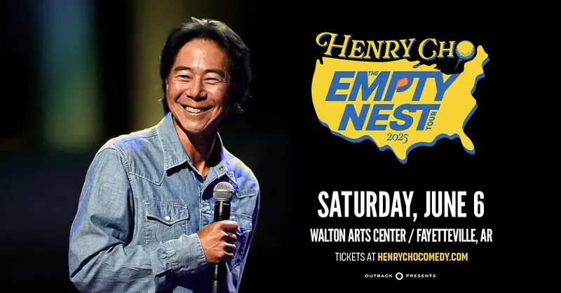 Henry Cho Takes the Stage in Fayetteville on the Empty Nest Tour
