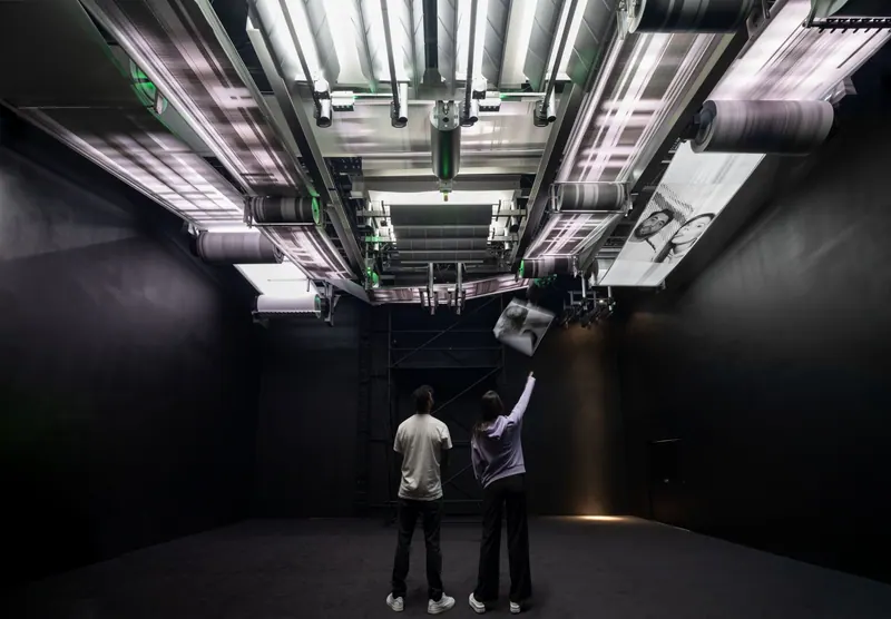 Step Inside JR’s Printing Press at The Momentary Before It Closes