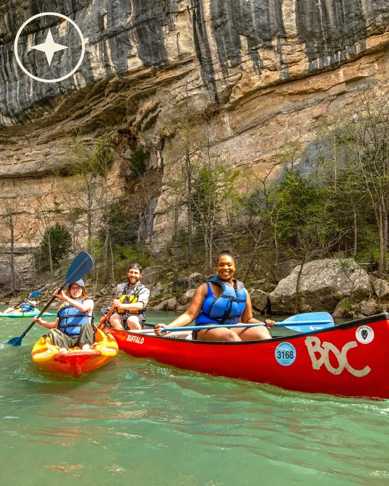 Grab a Paddle for Family Kayak at Lake Bentonville