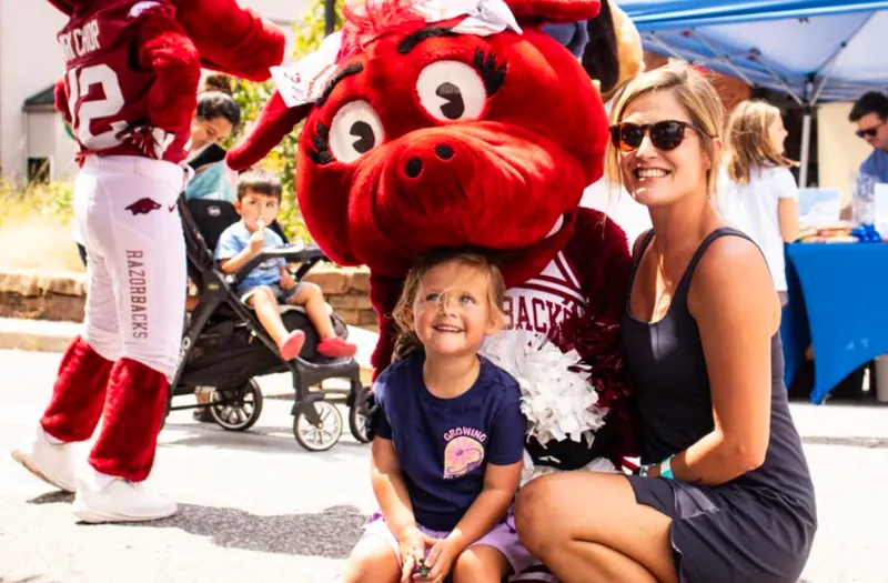 Rumble in the Ramble Tailgate Fires Up Downtown Fayetteville
