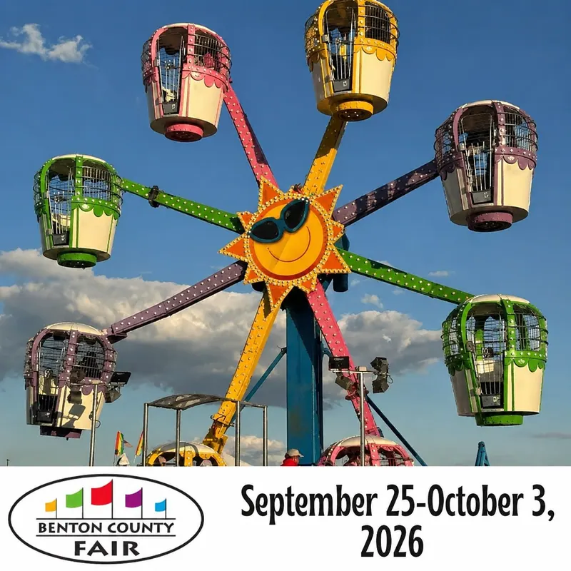 Benton County Fair Returns With Rides, Livestock And A Closing Night Dance