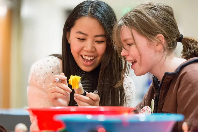 Teen Takeover Brings Speed Friending and Felt Crafts to The Momentary