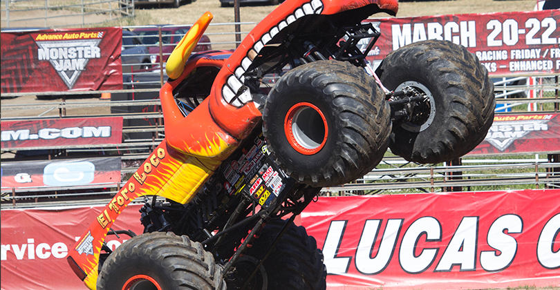 See The Most Insane Trucks At Monster Truck Insanity