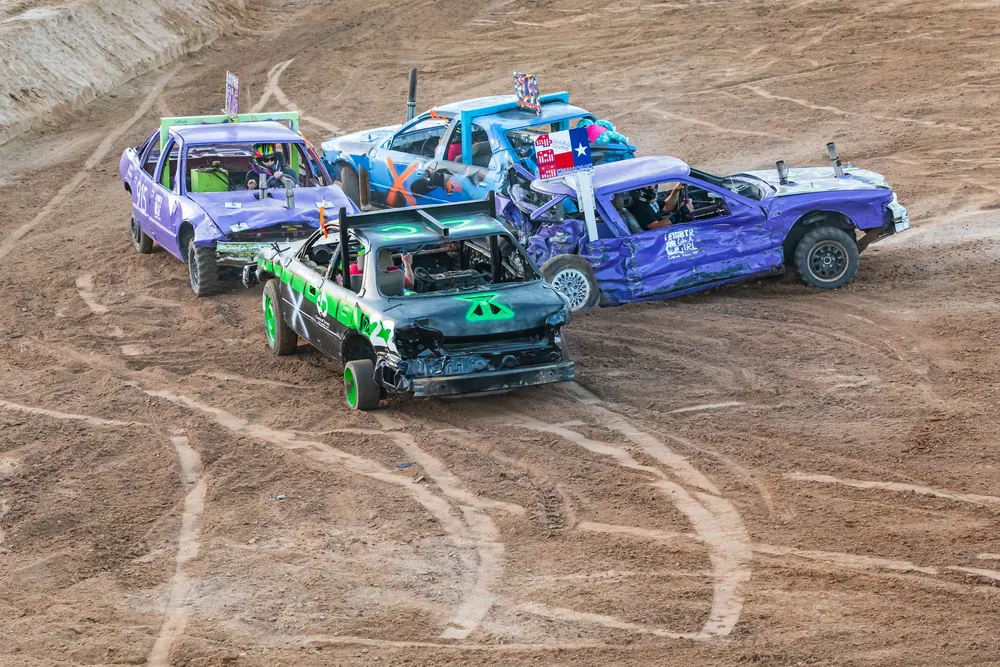 Crash Into Excitement At The Spring Demolition Derby