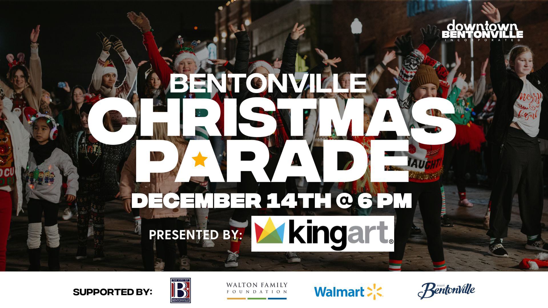 Take Part in the 2024 Bentonville Christmas Parade