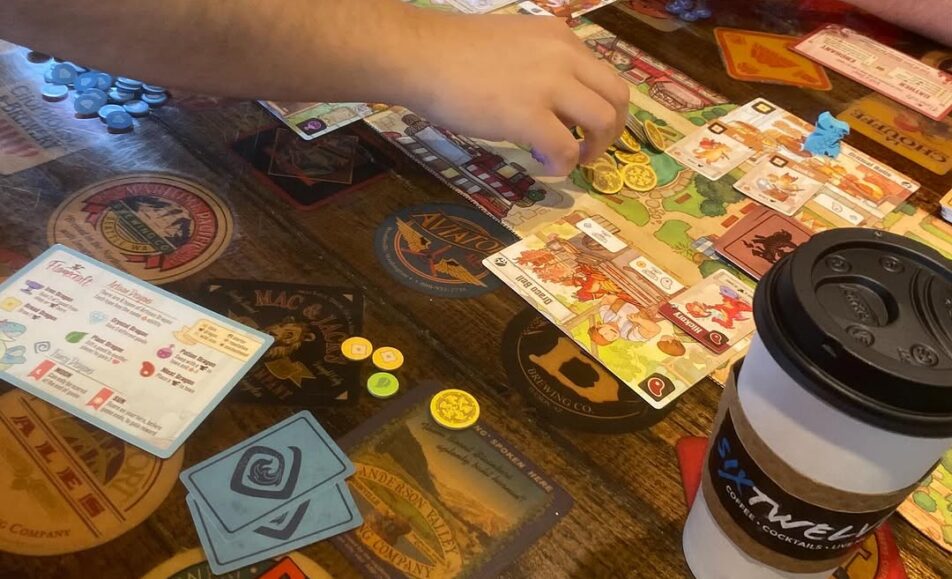 Game night at Six Twelve Coffeehouse & Bar