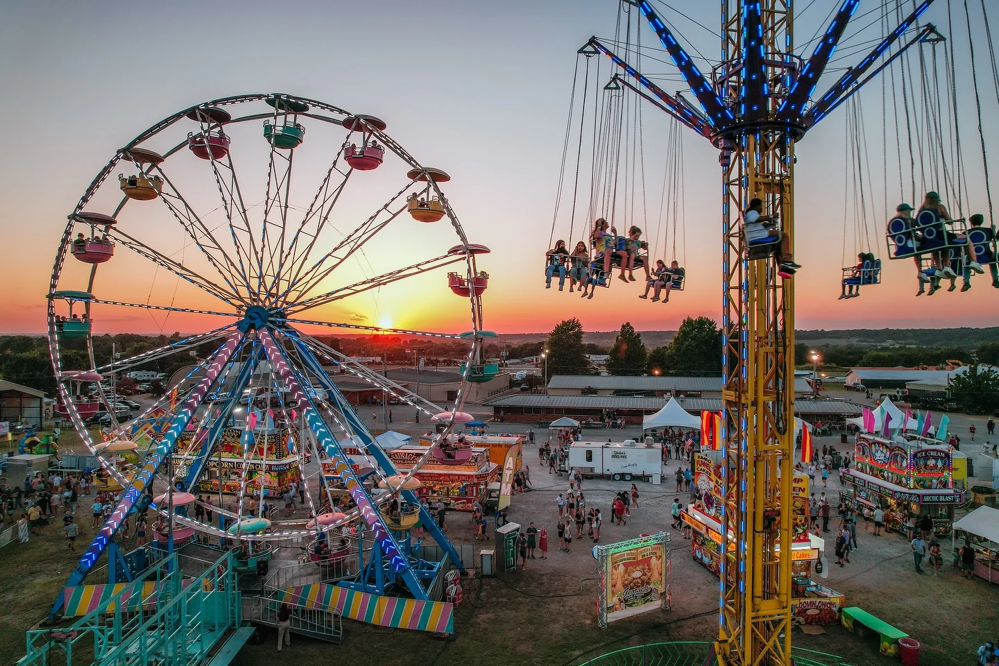 Fayetteville’s Fairgrounds Light Up August 19–23