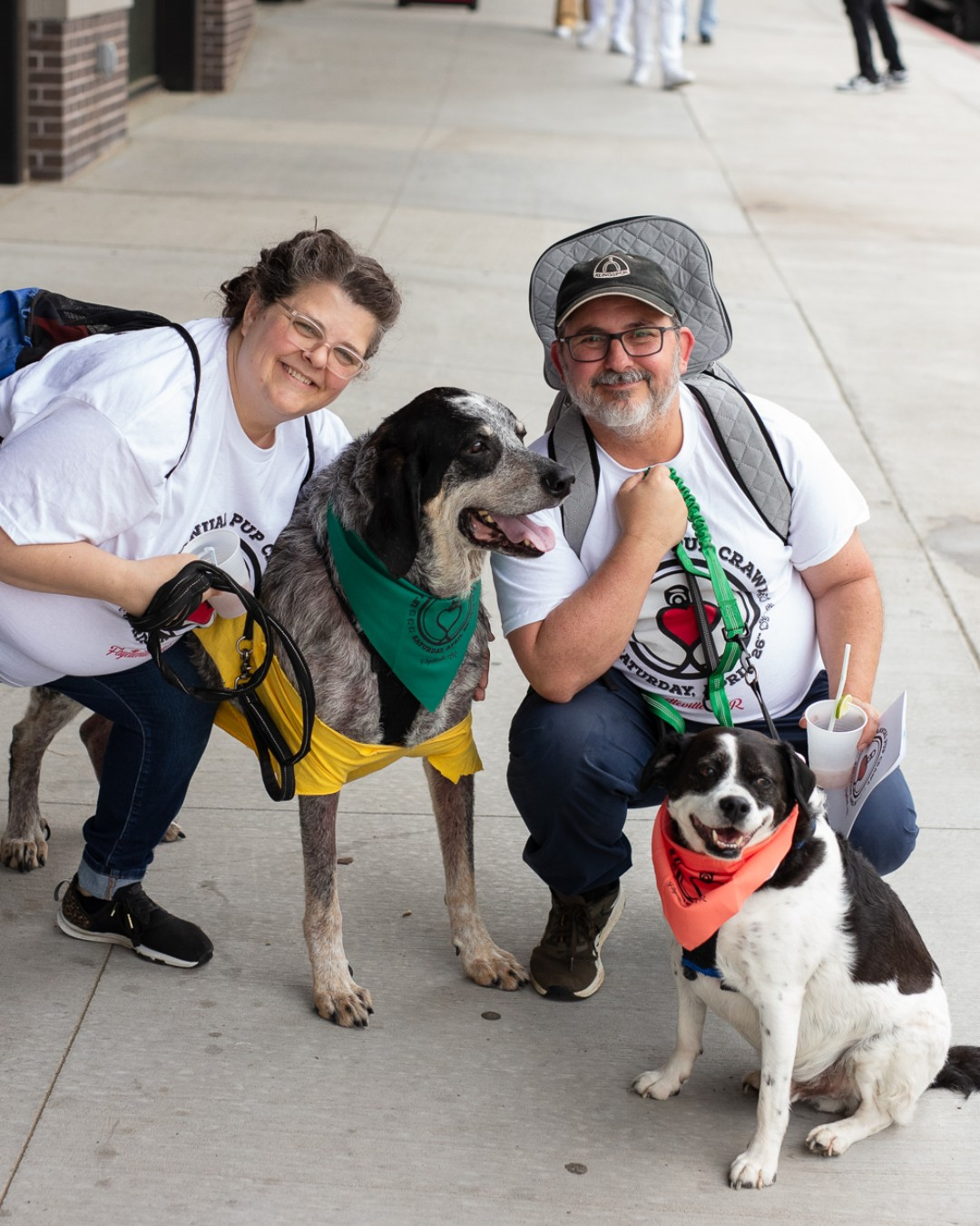 Dogs and Their People Take Over Dickson Street for the 13th Annual Pup Crawl in Fayetteville