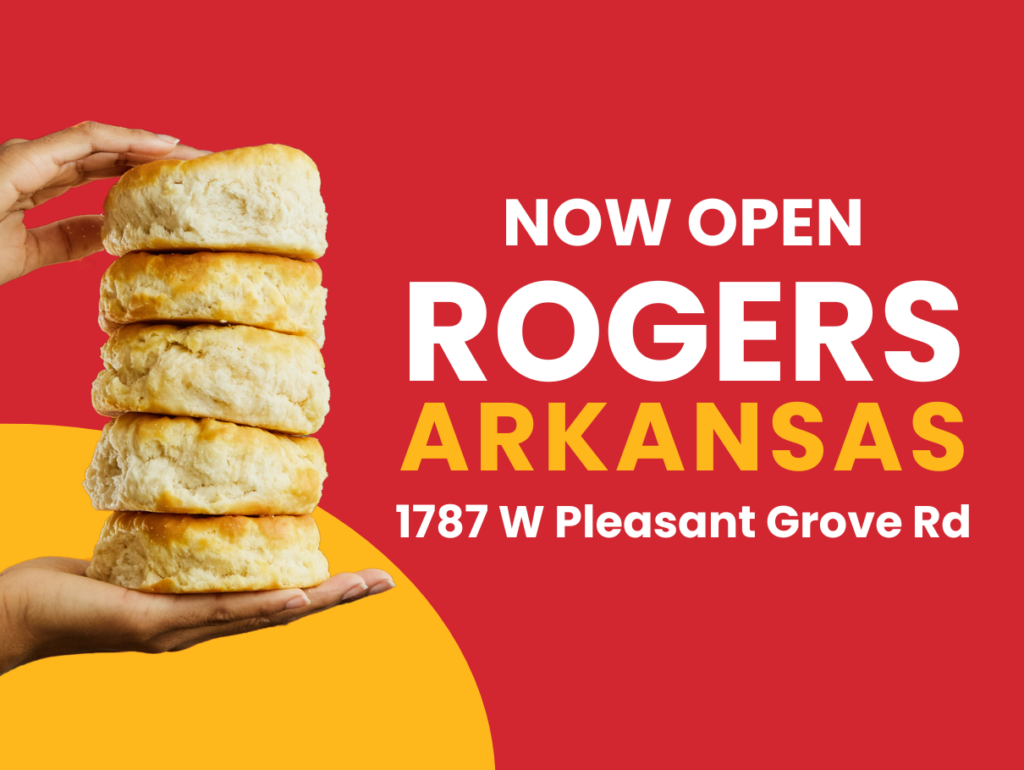 The Big Biscuit Fires Up the Griddle in Rogers